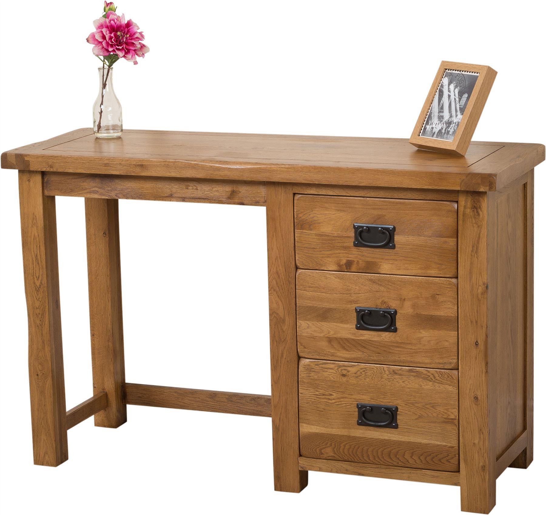 Cotswold Oak Dressing Table Modern Furniture Direct