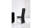 Back of Alisa Dining Chair [Black]