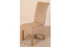 Right Side of Montana Dining Chair [Beige Fabric] 