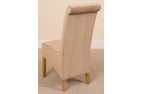 Back of Montana Dining Chair [Beige Fabric] 