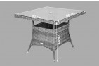 Arizona Rattan [4 Seat Dining Set Square Table] Dimensions