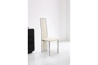 Elsa Designer Dining Chairs [Ivory] 