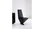 Back of Rita Designer Dining Chairs [Black] 