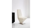 Front of Rita Designer Dining Chairs [Ivory]