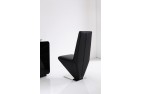 Back of Rita Designer Dining Chairs [Black]