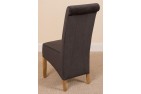 Back of Montana Dining Chair [Black Fabric]