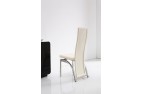 Back of Alisa Dining Chair [Ivory] 