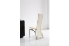 Back of Alisa Dining Chair [Ivory] 