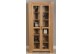 Kuba Solid Oak Glass Display Cabinet