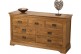 French Chateau Rustic Solid Oak Chest of Drawers [3+4 drawer]