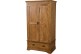 French Chateau Rustic Solid Oak Double Wardrobe