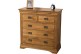 French Chateau Rustic Solid Oak Chest of Drawers [2+3 drawer]
