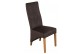 Lola Curved Back Dining Chair [Black Fabric]