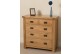 Cottage Light Solid Oak Chest of Drawers [2+3 drawer]