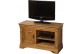 French Chateau Rustic Solid Oak Small TV Cabinet