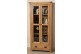 Cottage Light Solid Oak Display Cabinet