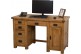 Cotswold Rustic Solid Oak Computer Desk