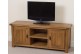 Cotswold Rustic Solid Oak Widescreen TV Cabinet
