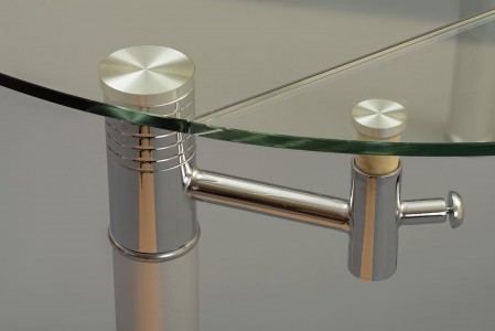 Side of Torino Designer 74cm-120cm Extending Dining Table